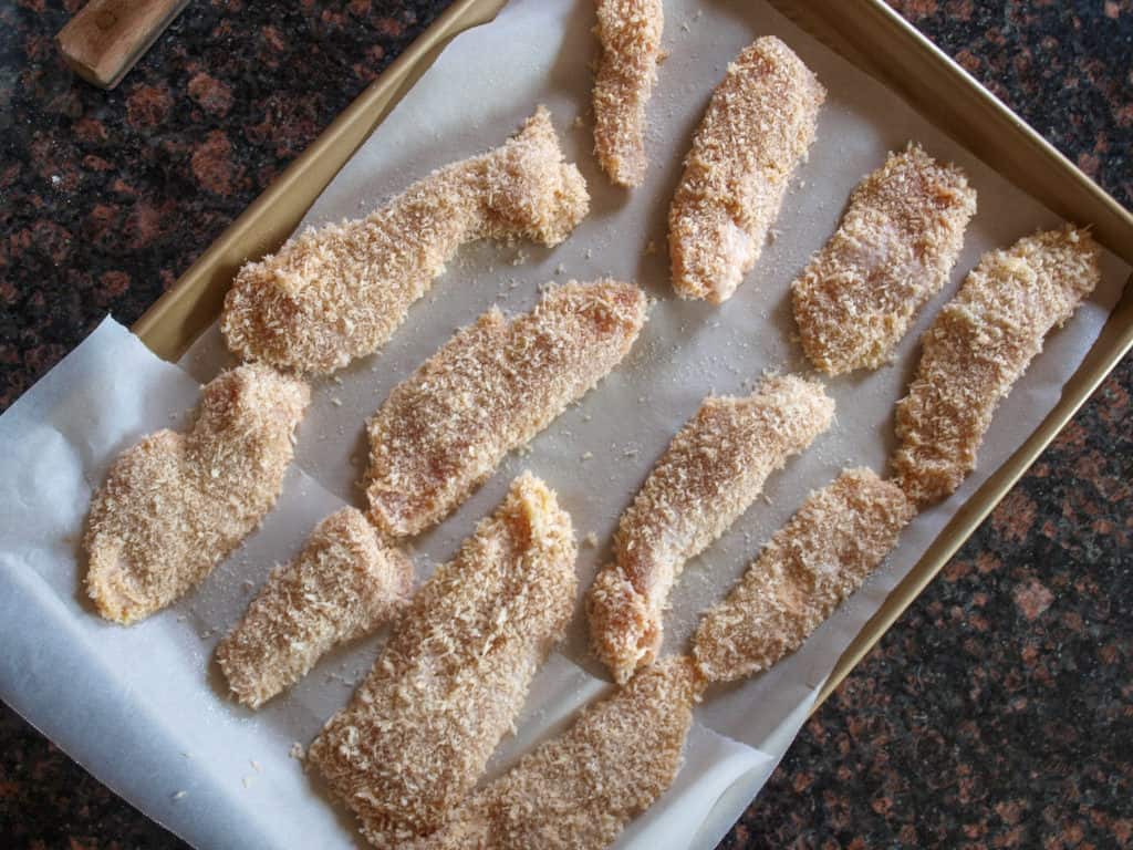 Oven Fried Lemon Panko Breaded Chicken Breasts | Maes Menu