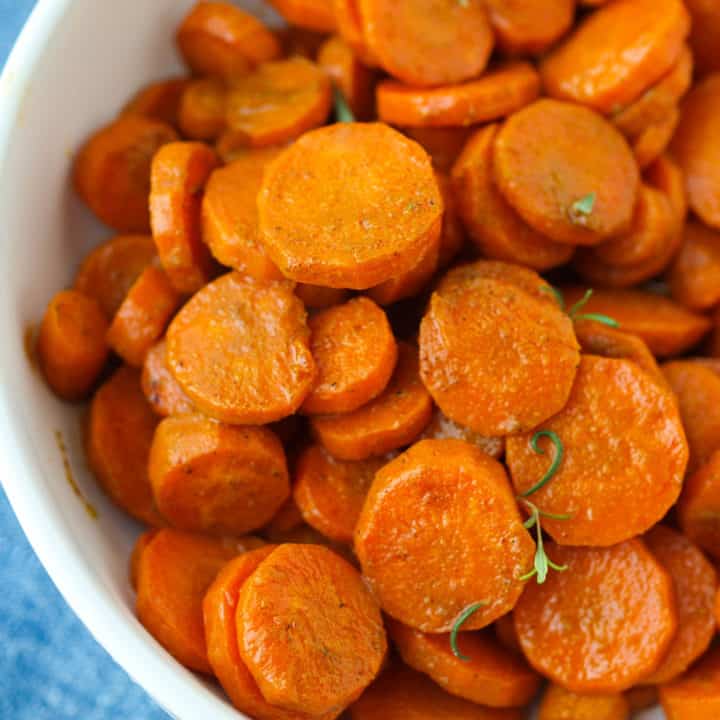 Oven Roasted Turmeric & Cumin Carrots
