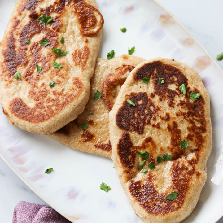 Whole Wheat Naan Recipe Mae's Menu