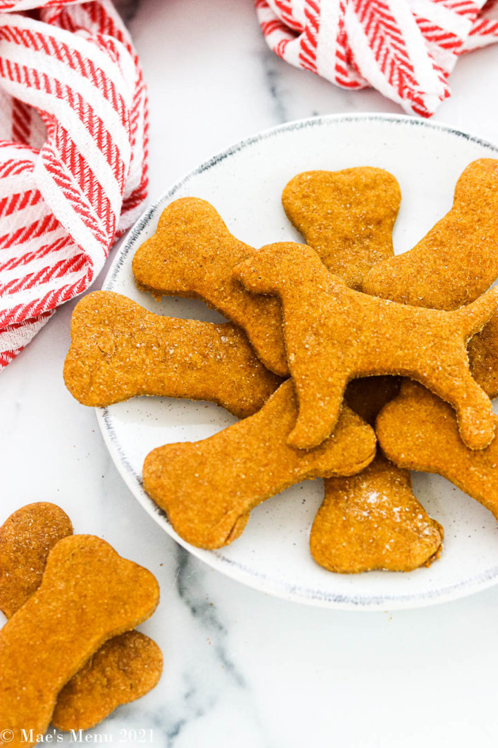 Peanut Butter Pumpkin Dog Treats Mae's Menu