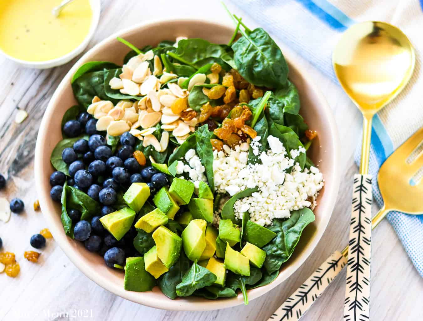 Avocado Blueberry Salad Recipe