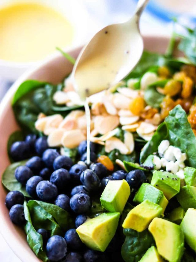 Blueberry Avocado Summer Salad