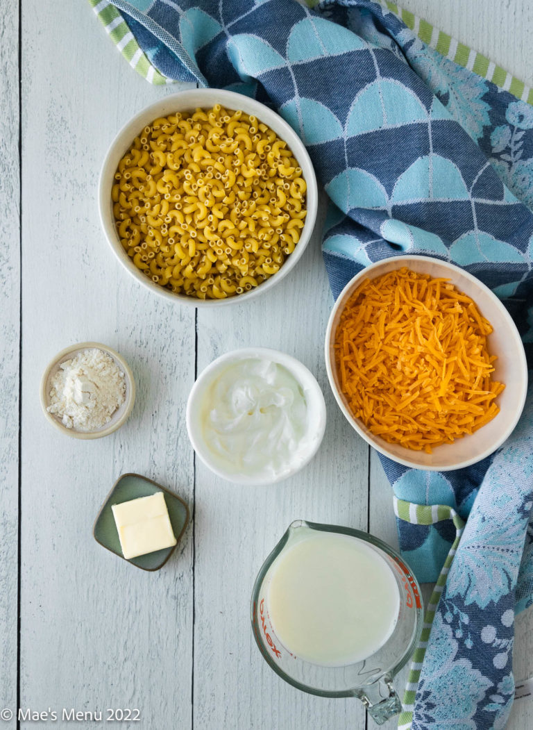Healthy Greek Yogurt Mac and Cheese Mae's Menu