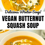 A pinterest for vegan butternut squash soup