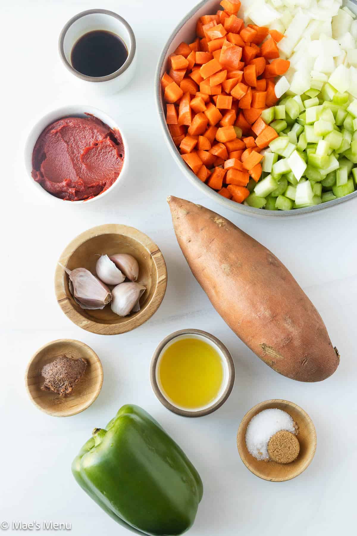 Part 2 of the bison chili ingredients.